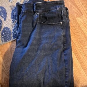 Lane BRYANT dark Blue Denim Jeans Size 24